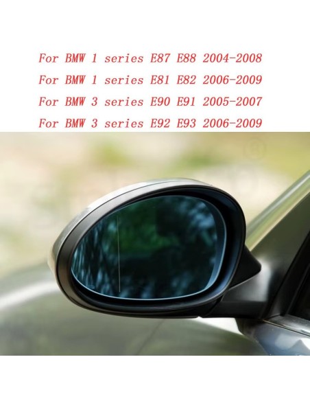 Σετ καλυμμάτων καθρεπτών Batman Style για Bmw Σειρά 3 E90, E91, E92, E93, Σειρά 1 E81, E82, E87, E88 carbon