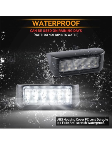 Dedicated LED License Plate Light Set for...