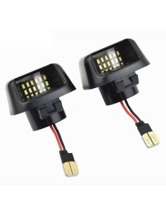 LED License Plate Light Set for Nissan Navara D40,...
