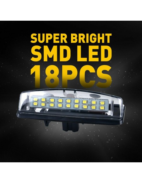 LED License Plate Light Set for Lexus IS, ES, GS, LS, RX, HS