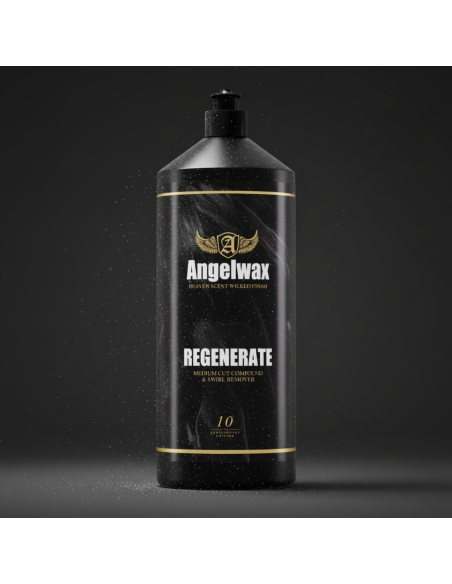 Medium Abrasive Polish Paste and One Step Angelwax Regenerate Medium Cut Compound, 500ml