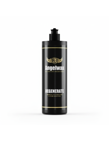 Medium Abrasive Polish Paste and One Step Angelwax Regenerate Medium Cut Compound, 500ml