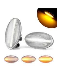 Комплект 2 LED мигача за крило за Citroen C1, C2, C3, C5,... 2