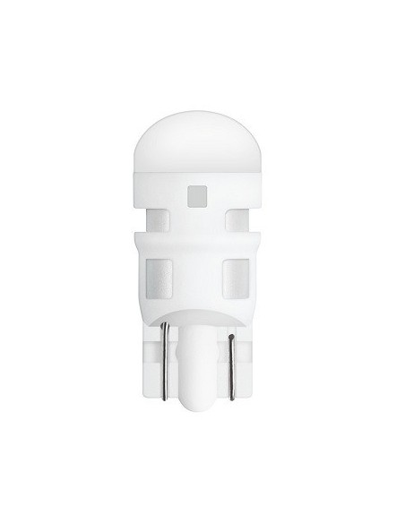 Set of 2 Osram Red LED Car Bulbs 6000k W5W 12V 5W