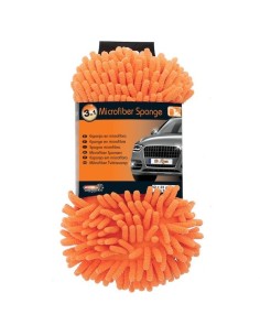 Glove-type sponge for washing the exterior of the vehicle