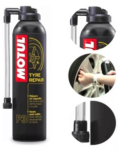 Motul P3 Motorcycle Tyre Repair Solution 300ml 2