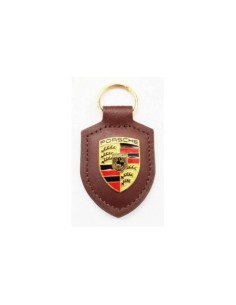 Lux Keychain Dedicated to Porsche Brown