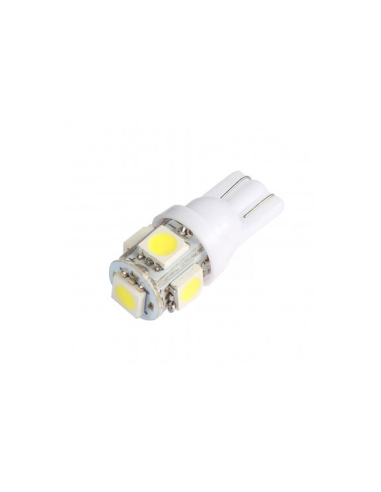 W5W, T10 LED with 5 SMD 24V for truck, lorry