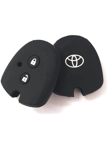 Silicone Car Key Case for Toyota with 2 Buttons