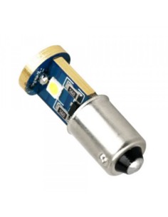 White Car LED Canbus BAX9S 3 SMD 3030, 9-30V, no polarity