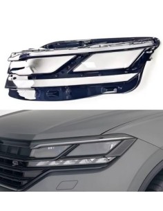 Left headlight glass for Volkswagen Touareg 3 without... 2