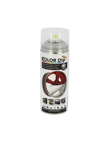 Kolor Dip Rubberized Spray Paint Silver 400ml
