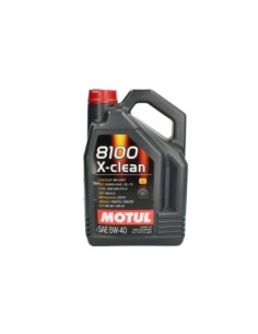 Motul 8100 X-Clean 5w40 Engine Oil 5L