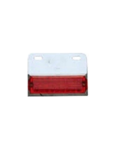 24V Red LED Side Lamp 84X75mm