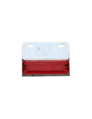 24V Red LED Side Lamp 84X75mm