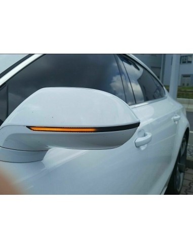 Set of 2 Dynamic LED Mirror Indicators for Audi...