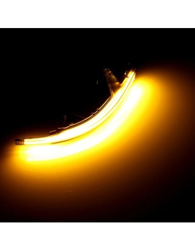Set of 2 Dynamic LED Mirror Indicators for Audi...