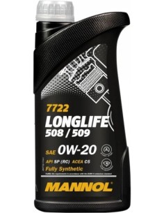 MANNOL Longlife 508/509 0W-20 Engine Oil 1L