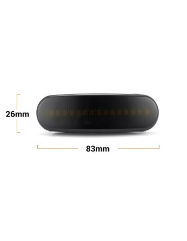 Set of 2 LED Wing Indicators for Fiat Punto,...