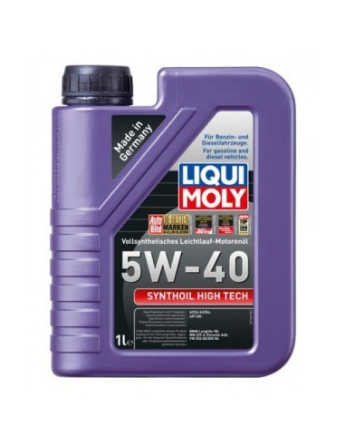 Liqui Moly Synthoil High Tech 5W40 Motor Oil, 1L