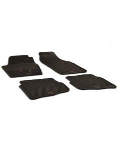 Rubber Mat Set Compatible with VW POLO (2001-2009) Umbrella