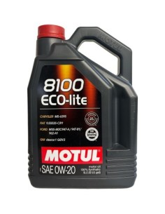 Motul 8100 Eco-Lite 0w20 5L motorolaj