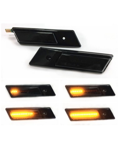 Set of 2 Dynamic LED Wing Indicators for BMW...
