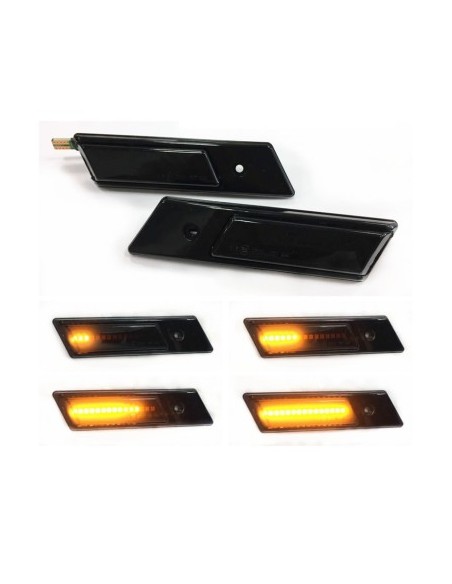Set of 2 Dynamic LED Wing Indicators for BMW E36, E32, E34, E30, E24, E28