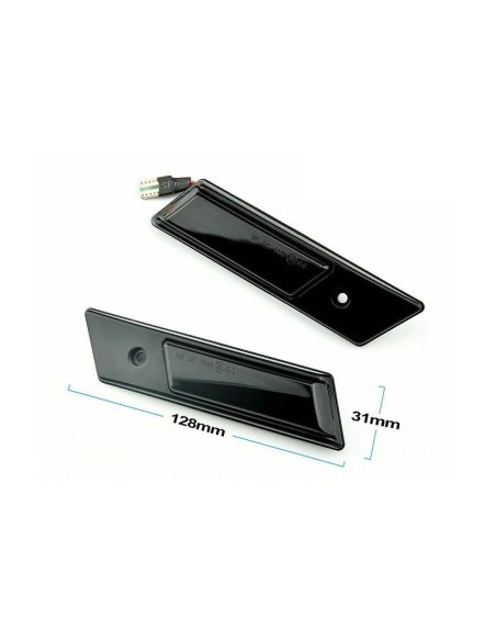 Set of 2 Dynamic LED Wing Indicators for BMW E36, E32, E34, E30, E24, E28