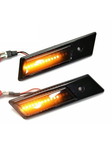 Комплект 2 LED динамични мигачи за BMW E36,...