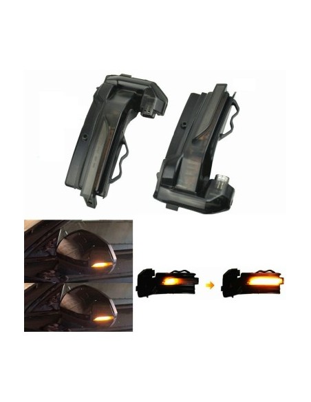 Set of 2 Dynamic LED Mirror Indicators for Audi Q2, Q3