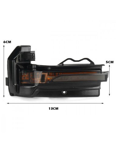 Set of 2 Dynamic LED Mirror Indicators for Audi...