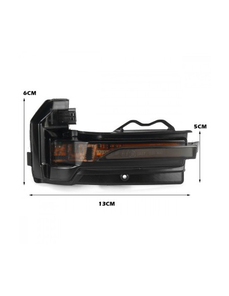 Set of 2 Dynamic LED Mirror Indicators for Audi Q2, Q3
