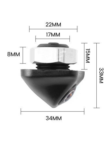 AHD/CVBS Rear/Front Camera 170 Degree with...