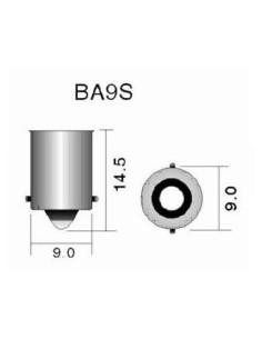 Led Canbus BA9S с 9 SMD 2