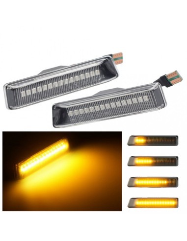 Set of 2 Dynamic LED Wing Indicators for BMW...