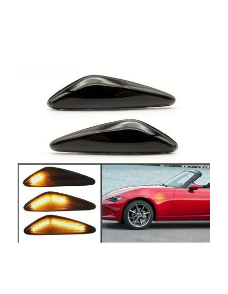 Set of 2 Dynamic LED Wing Indicators for Mazda 6, RX-8, MX-5, Mazda - 5