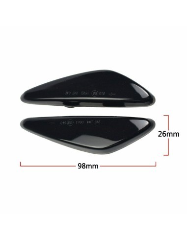 Set of 2 Dynamic LED Wing Indicators for Mazda...