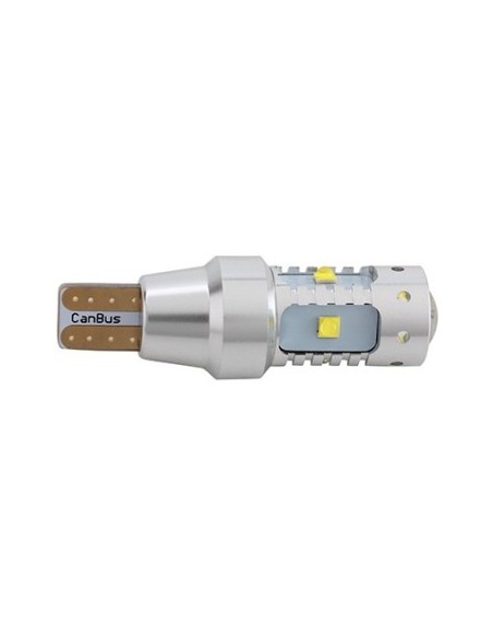 White Car LED T15 Canbus 30W 12-24V CREE LEDs
