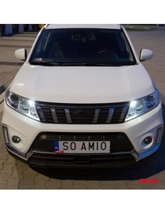 2 db W5W T10 LED autóizzó 2xCOB 12v 2