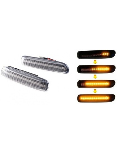 Set of 2 Dynamic LED Wing Indicators for BMW...
