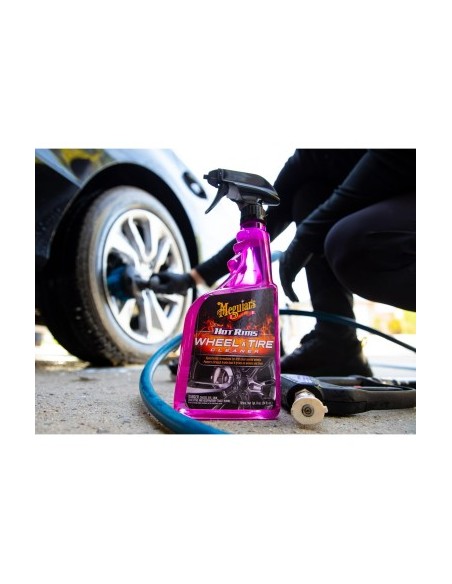 Λύση καθαρισμού ζαντών και ελαστικών Meguiar's Hot Rims All Wheel Cleaner, 710ml