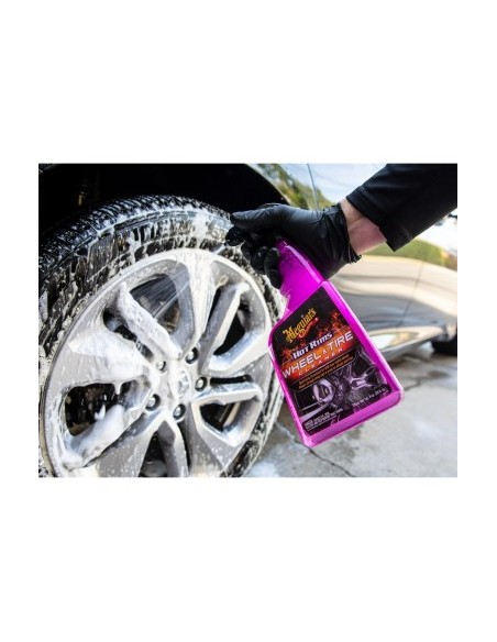 Λύση καθαρισμού ζαντών και ελαστικών Meguiar's Hot Rims All Wheel Cleaner, 710ml