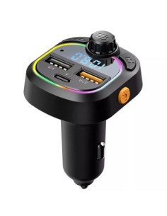 FM Modulator 12-24V Bluetooth 5.0 with Fast Charge 3.0...