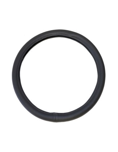 Perforated Gray Eco-Leather Steering Wheel...