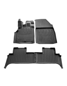 Rubber mat set type tray for Renault Grand Scenic...