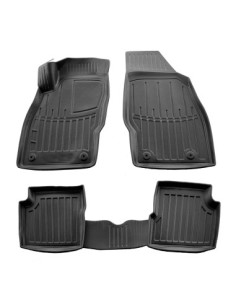 Rubber mat set type tray for Opel Corsa E 2014-2019