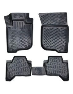 Rubber Mat Set for Mitsubishi L200 / Triton IV 2005-2014