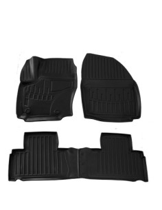 Rubber mat set type tray for Ford S-Max (2006-2014) Oval...