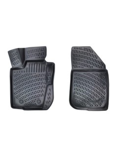 Rubber mat set type tray for Dacia Logan I (Front) 2004-2012